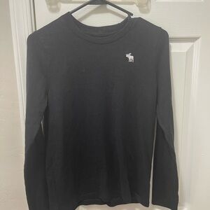 Abercrombie Kids Black Crewneck Top